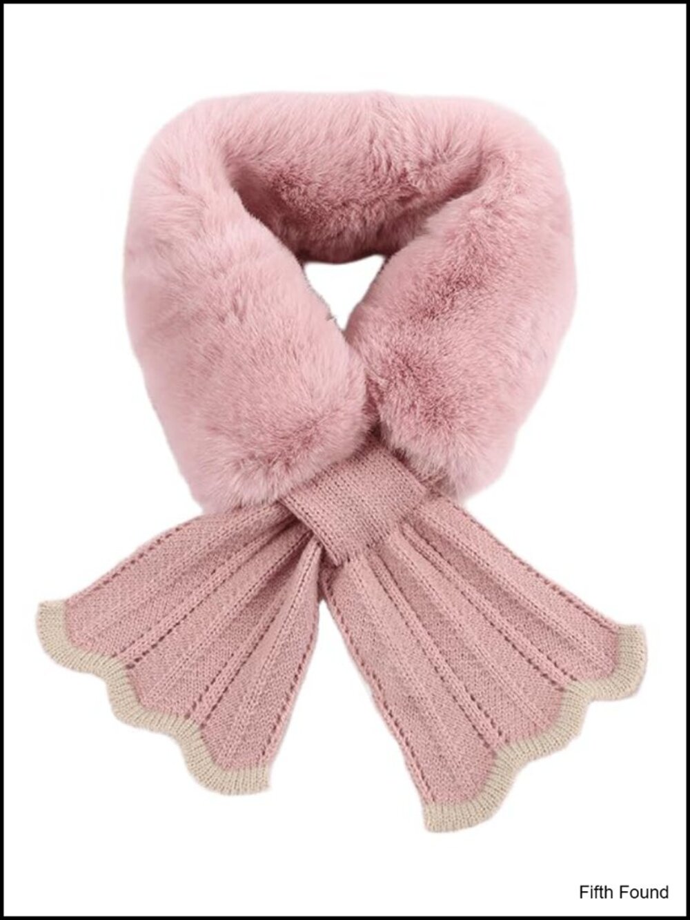 Women's Winter Fluffy Plush Scarf Warm Neck Warmer Cold Weather